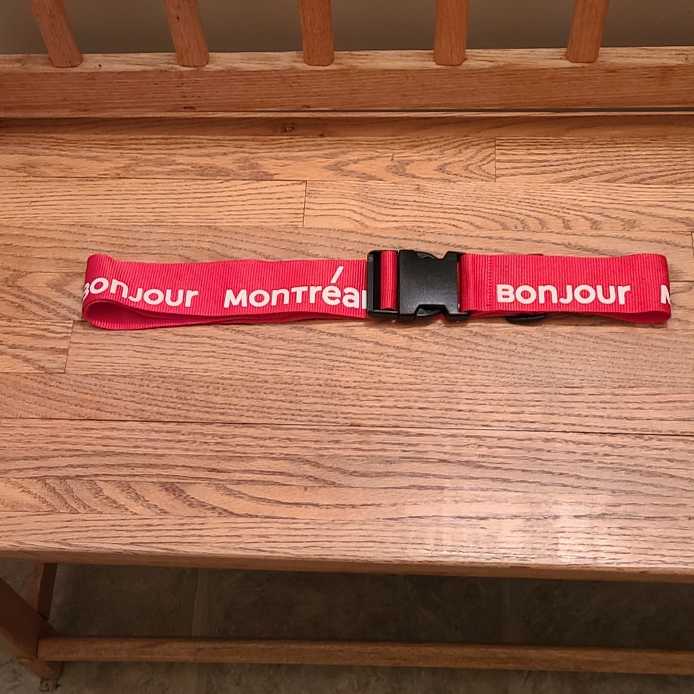 Luggage ajustable belt
